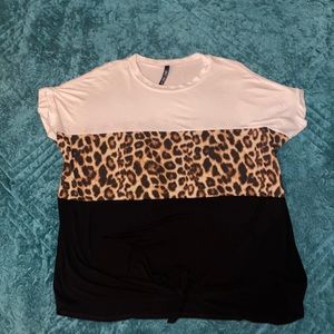Three toned dressy top from Ross